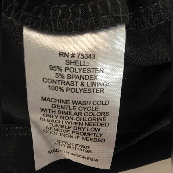 LIKE NEW Valerie Bertinelli Women's Elegant Black Dress ~ Size 10 - Picture 8 of 10